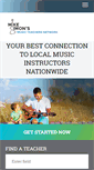 Mobile Screenshot of musicteachersnetwork.com